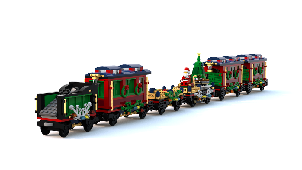 lego creator winter train