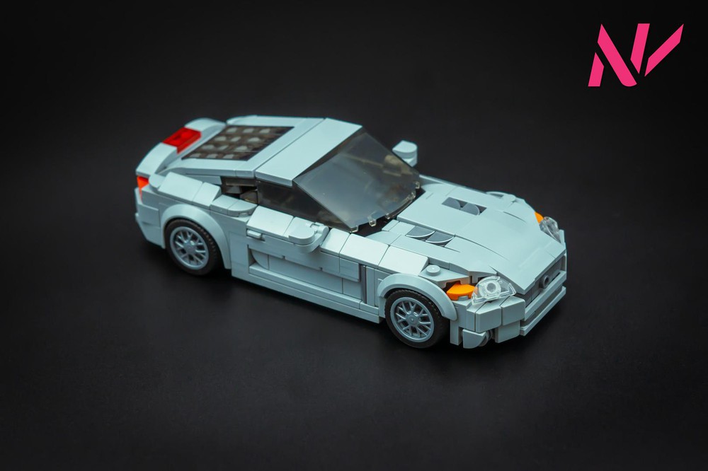 LEGO MOC Jaguar XKR by NV Carmocs | Rebrickable - Build with LEGO