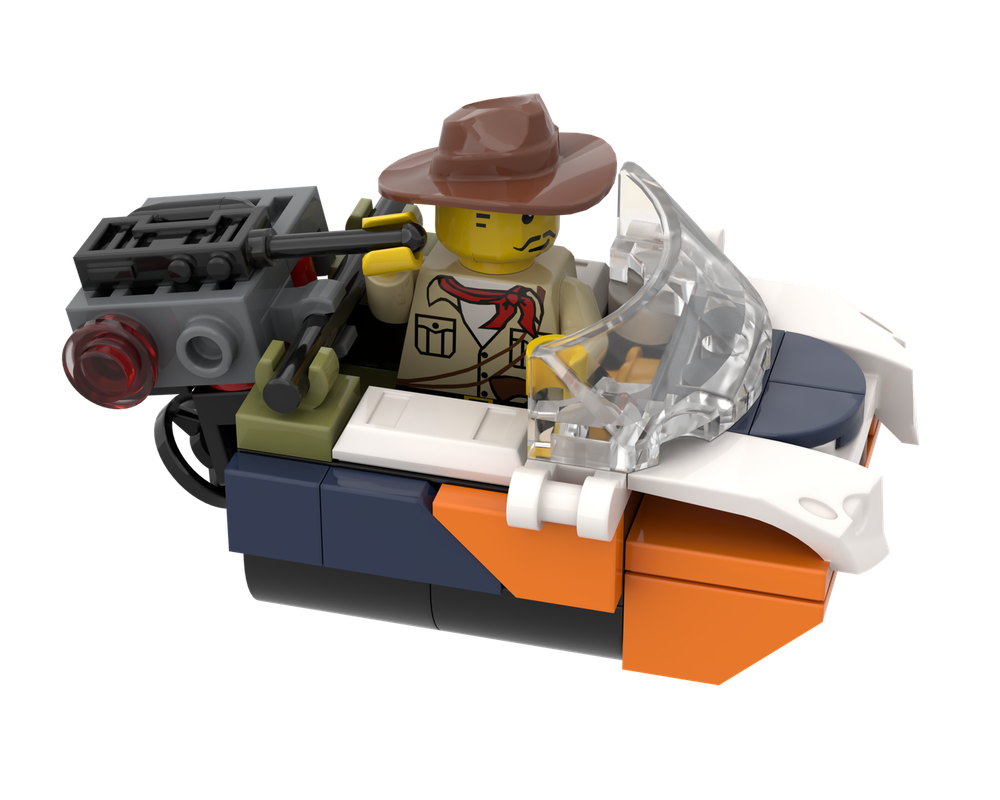 MOC-194574 Jungle Explorer Thunder Jet motor boat (60424)