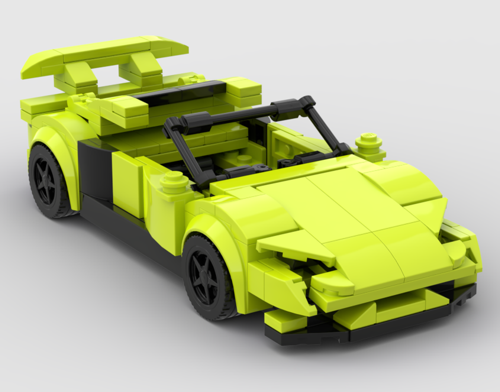 LEGO MOC-194579 Lamborghini Aventador SVJ Roadster v 2.0 by stefanhfrfr ...