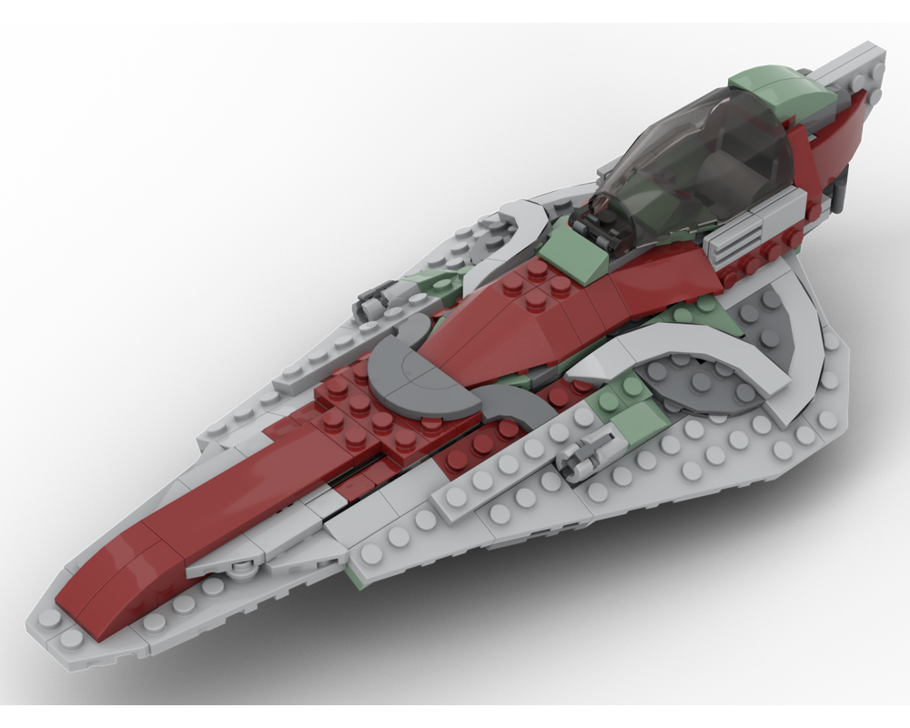 LEGO MOC Boba's Delta 7 - Alternate build of the set 75312-1