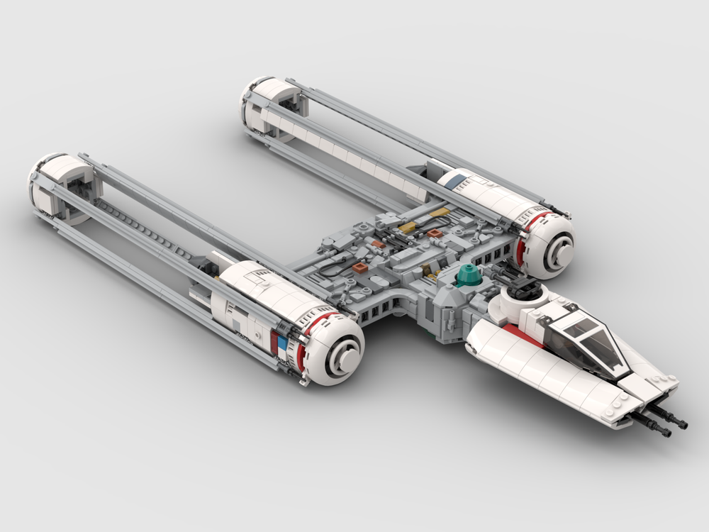 Alternate Build Lego Clone Y Wing Bta Nr2 Y Rise Of Skywalker Y