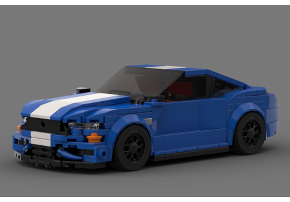 LEGO MOC Ford Mustang VI (Second version) by Wegner | Rebrickable ...