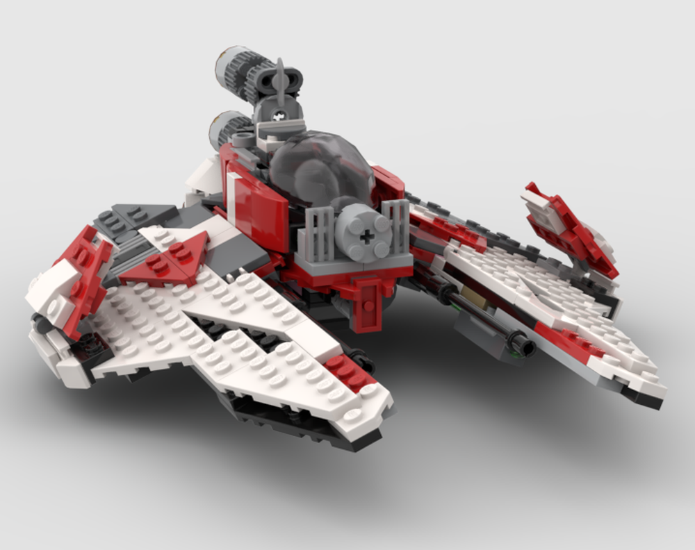 LEGO MOC Jedi Bob's Eta-2 Actis2-class light modded interceptor by ...