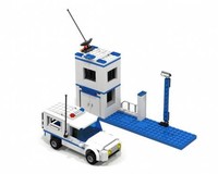 Prisoner Transporter and Police Station