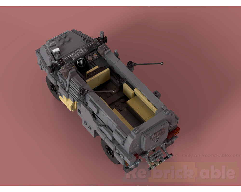 LEGO MOC-194826 Bushmaster PMV NZDF + ADF | 4x4 Wheeled Fighting ...