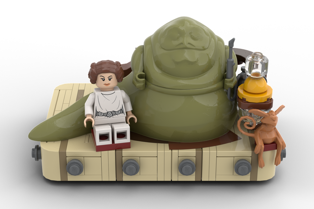 LEGO MOC-194932 Jabba's Throne by Renk | Rebrickable - Build with LEGO