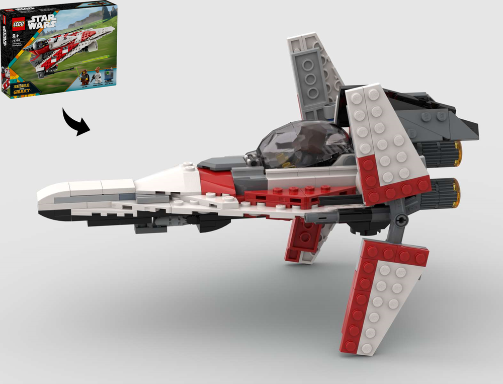 LEGO MOC Alpha-3 Nimbus V-Wing Starfighter - Alternate Build