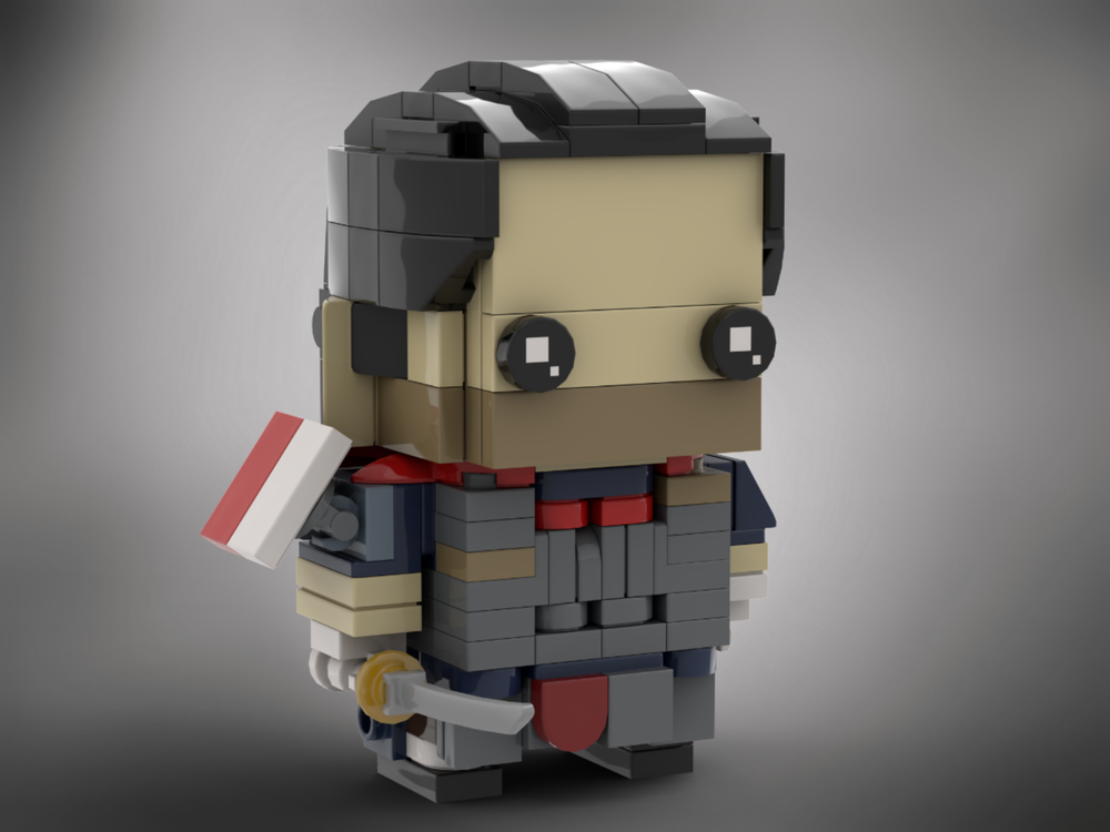 LEGO MOC Jin Sakai / The Ghost Brickheadz by Ant0noo | Rebrickable ...