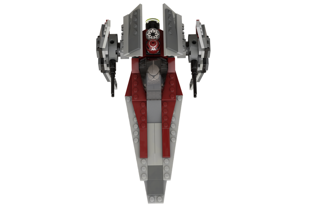 LEGO MOC V-Wing Modification by ptolamy | Rebrickable - Build with LEGO