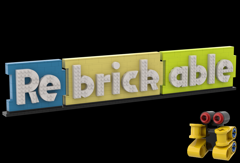 LEGO MOC-195085 Rebrickable Display Sign by OrchardBuilds | Rebrickable ...