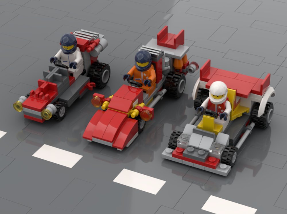 LEGO MOC 31005 The Race by R4D3K | Rebrickable - Build with LEGO