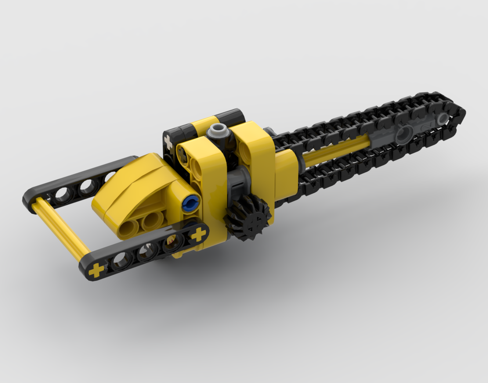 LEGO MOC-195327 412401 Chainsaw by Larsagri | Rebrickable - Build with LEGO