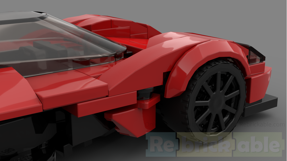 LEGO MOC Aston-Martin Valkyrie (V1) by Dutch_BrickBuilder | Rebrickable ...
