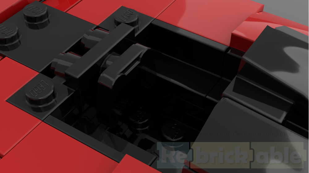 LEGO MOC Aston-Martin Valkyrie (V1) by Dutch_BrickBuilder | Rebrickable ...