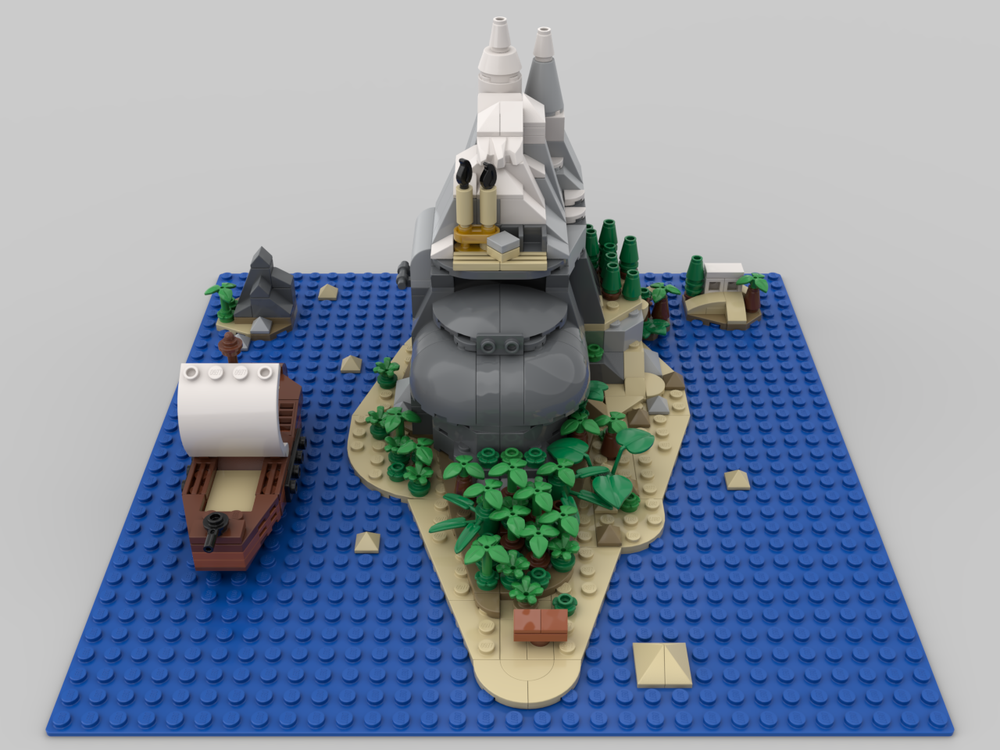 LEGO MOC Donkey Kong Country - Kong Island Map by Super Brick Dude ...