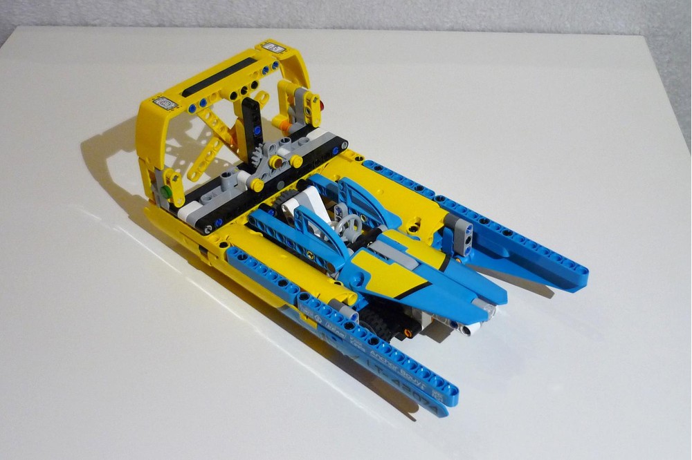 LEGO MOC 42074 Airboat Racer by Nequmodiva | Rebrickable - Build with LEGO