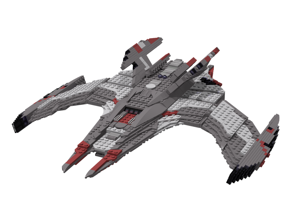 LEGO MOC Jem'Hadar Dominion Battlecruiser V2 by LegendAJ | Rebrickable ...