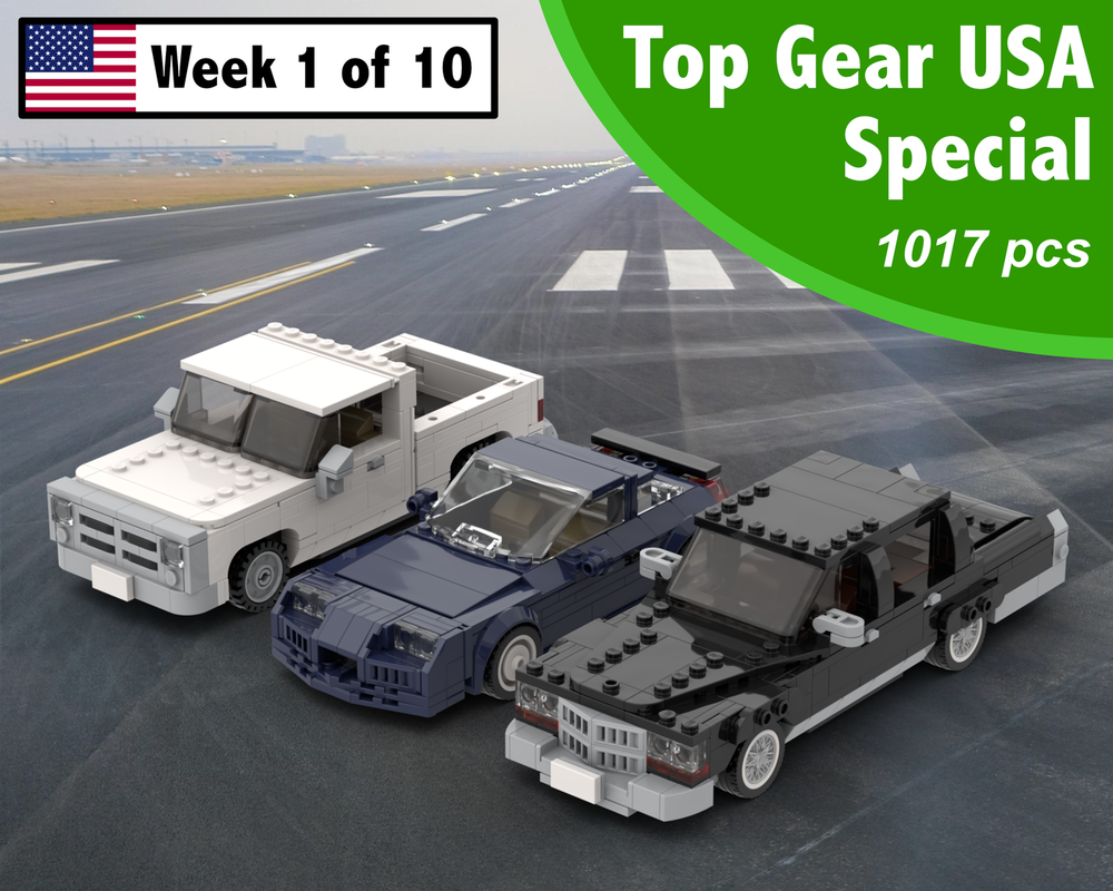 LEGO MOC Top Gear: USA Special by Al3xW40 Rebrickable Build