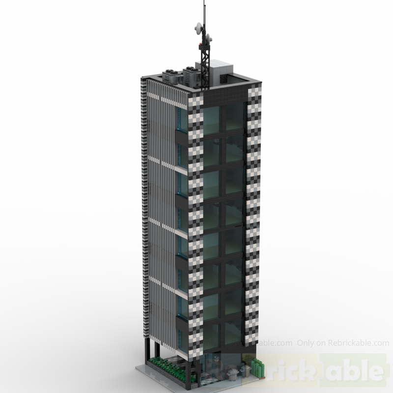 LEGO MOC Paramount Tower by emk.offline | Rebrickable - Build with LEGO