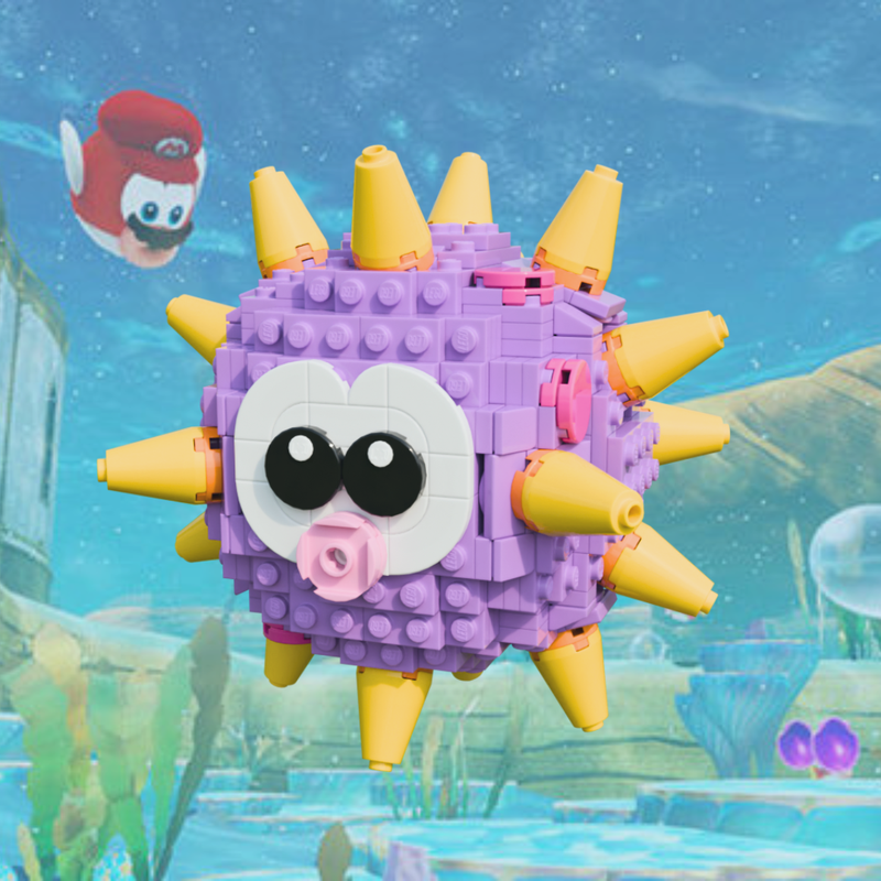 LEGO MOC-195562 Urchin by KraftyKoopa | Rebrickable - Build with LEGO