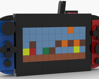 LEGO MOC-195584 Dockable Nintendo Switch by madhokie | Rebrickable