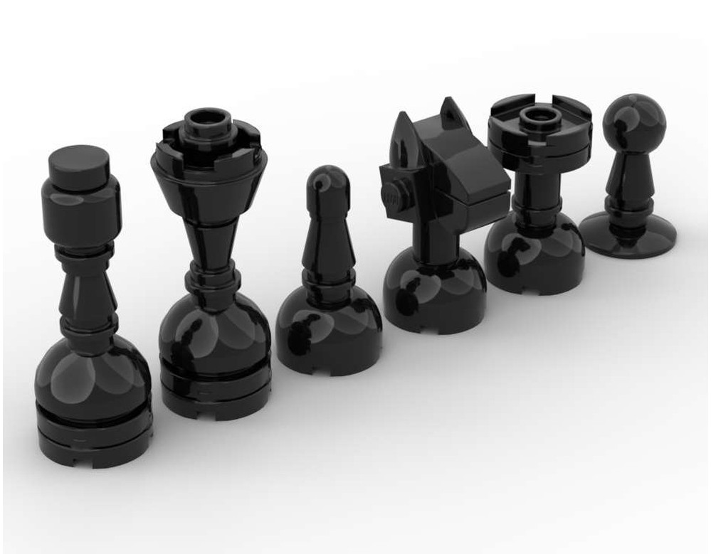 LEGO MOC-195593 Chess and Checkers Board by IBrickedItUp | Rebrickable ...