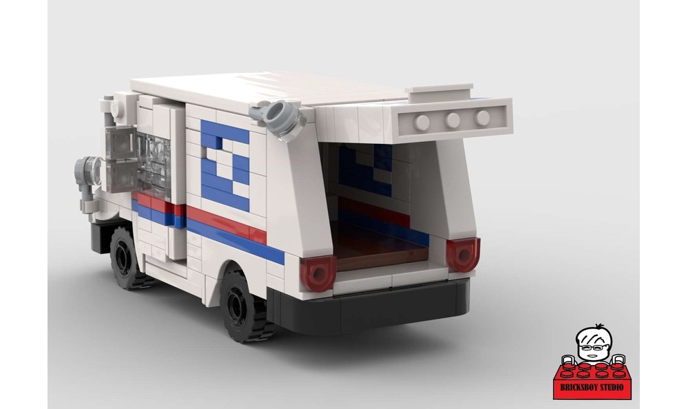 Vehicle Lego Usps Truck Lego Postal Truck 2025