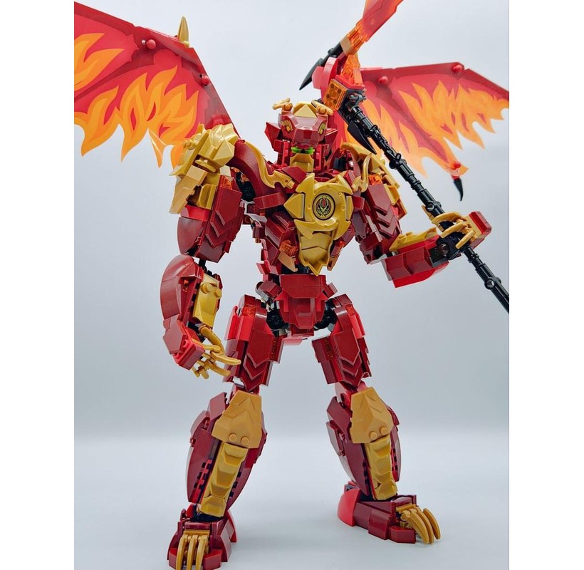 LEGO MOC Source Dragon Mech (71822 Alternate Build) by