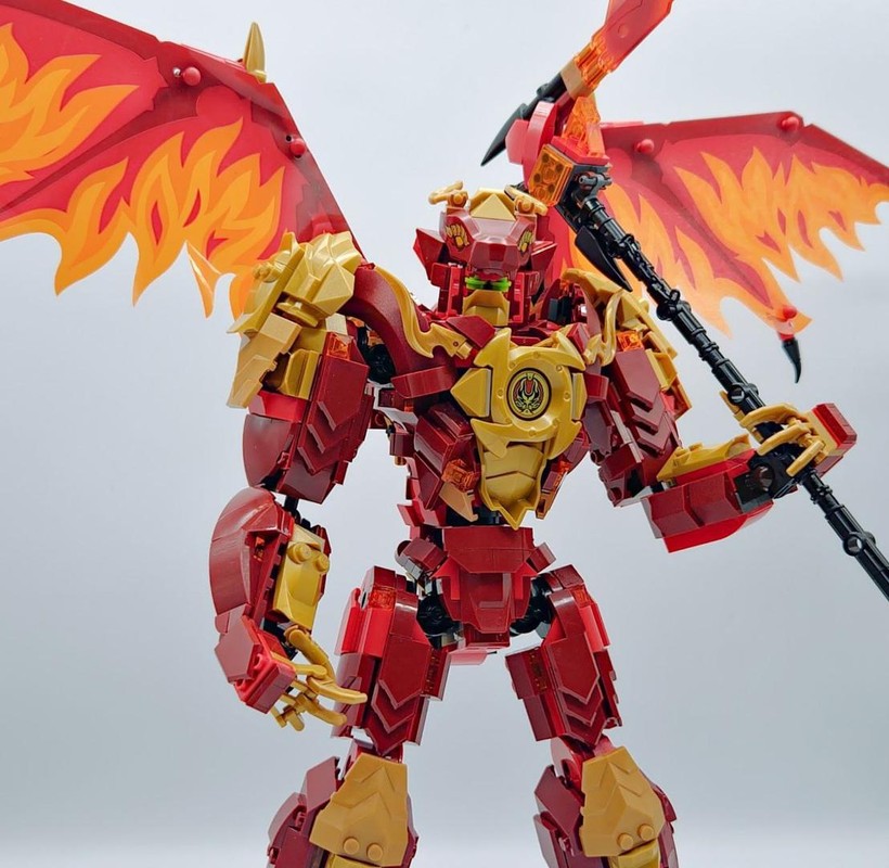 MOC-195755 Source Dragon Mech (71822 Alternate Build)