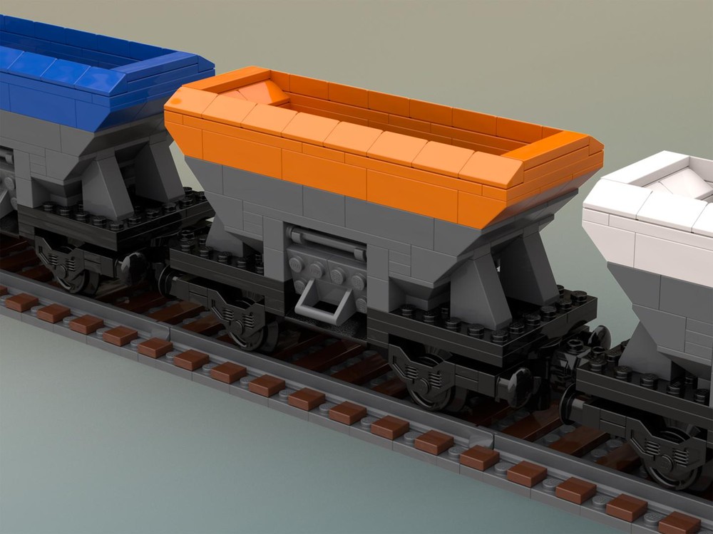 LEGO MOC-195767 Small Hopper Car by jamisonwieser | Rebrickable - Build ...
