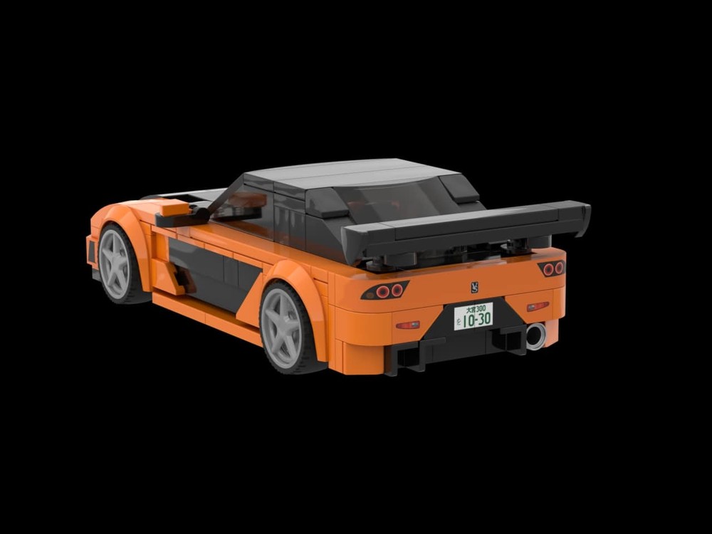 LEGO MOC-195868 Fast and Furious: Tokyo Drift Han's Mazda Rx7 Veilside ...