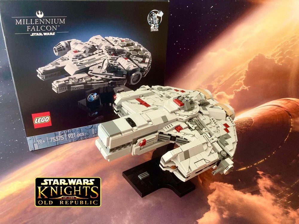 LEGO MOC KOTOR Ebon Hawk Midi Scale by CreationCaravan (Brad Barber ...