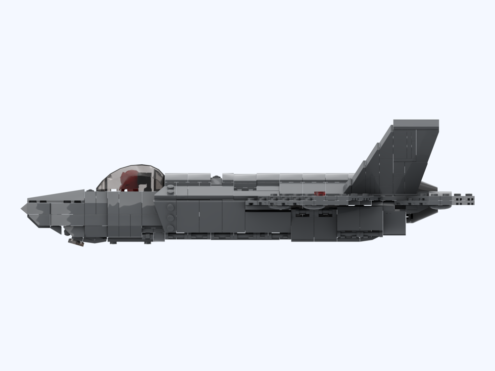 LEGO MOC Minifigure Scale Lockheed Martin F-35B Lightning II by Wert315 ...