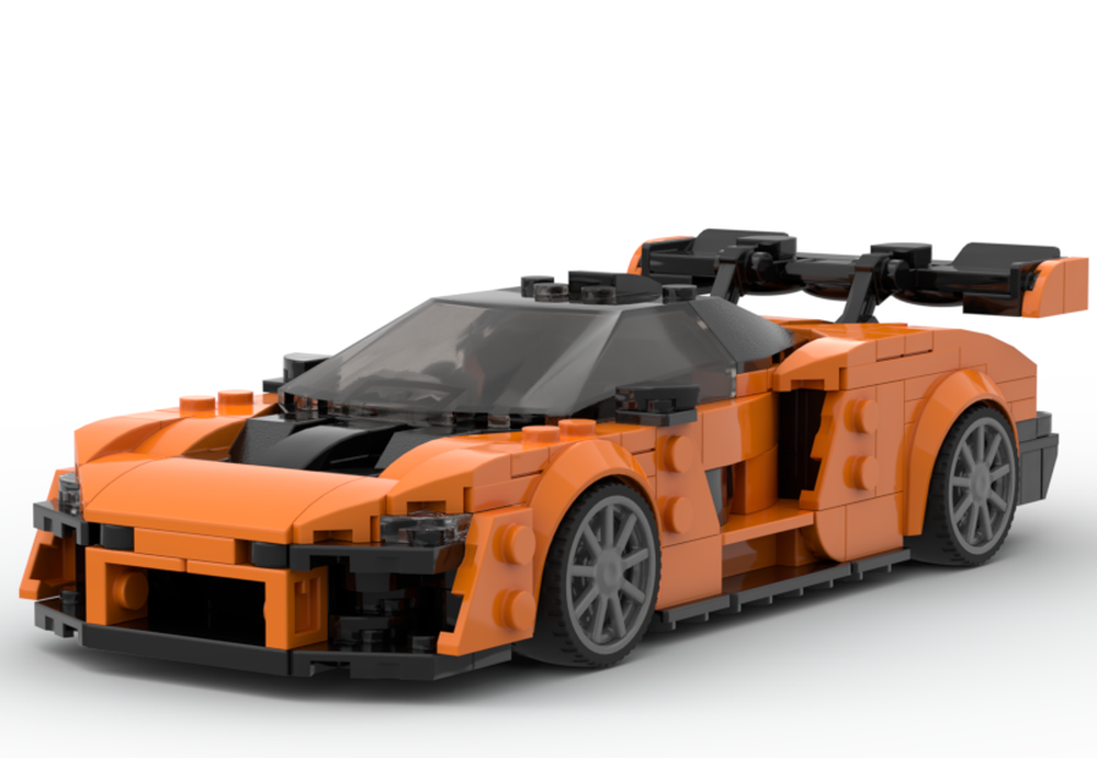 LEGO MOC 2018 McLaren Senna by KineticKit | Rebrickable - Build