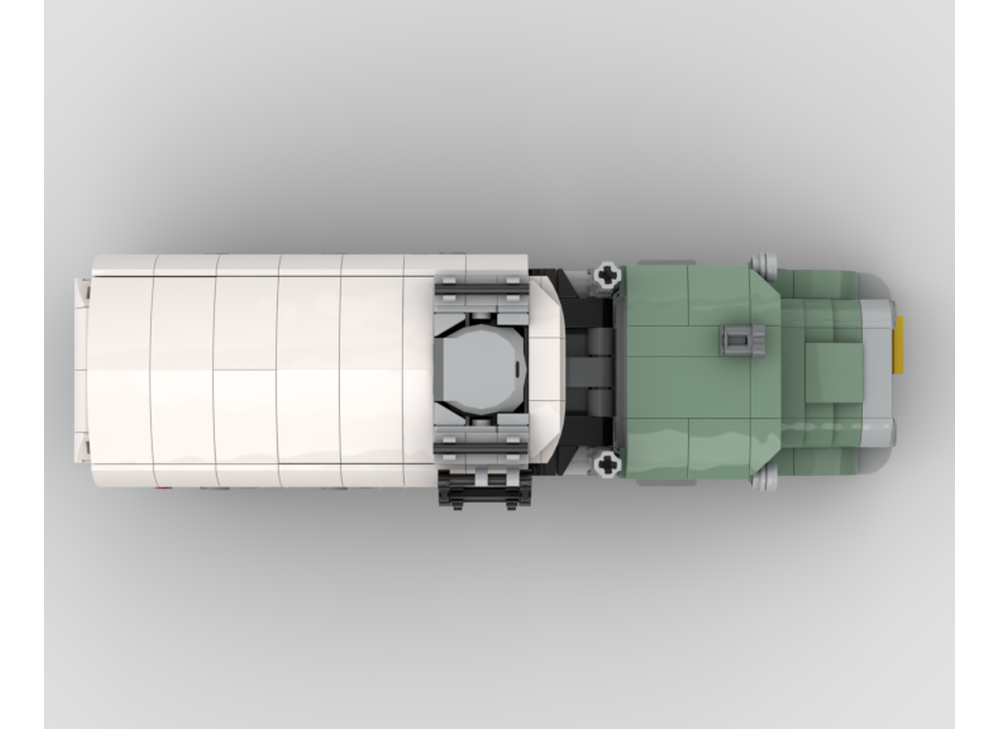 LEGO MOC RC Minifigure Scale Tanker Truck 