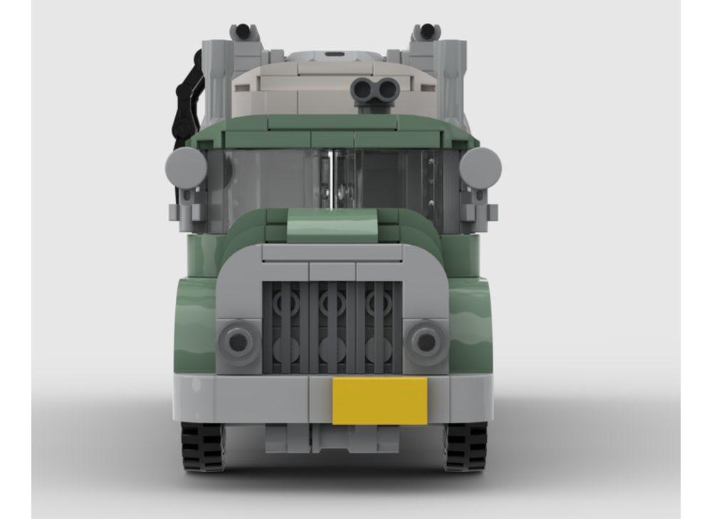 LEGO MOC RC Minifigure Scale Tanker Truck 