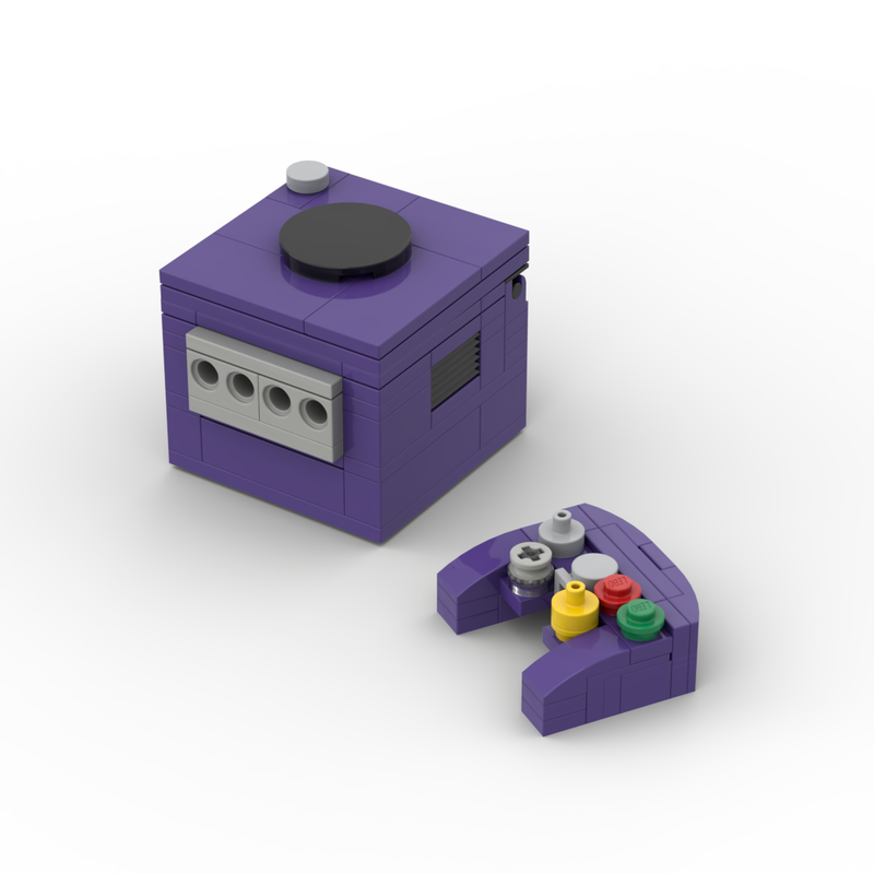 LEGO MOC GameCube (indigo) by nostalgics | Rebrickable - Build with LEGO