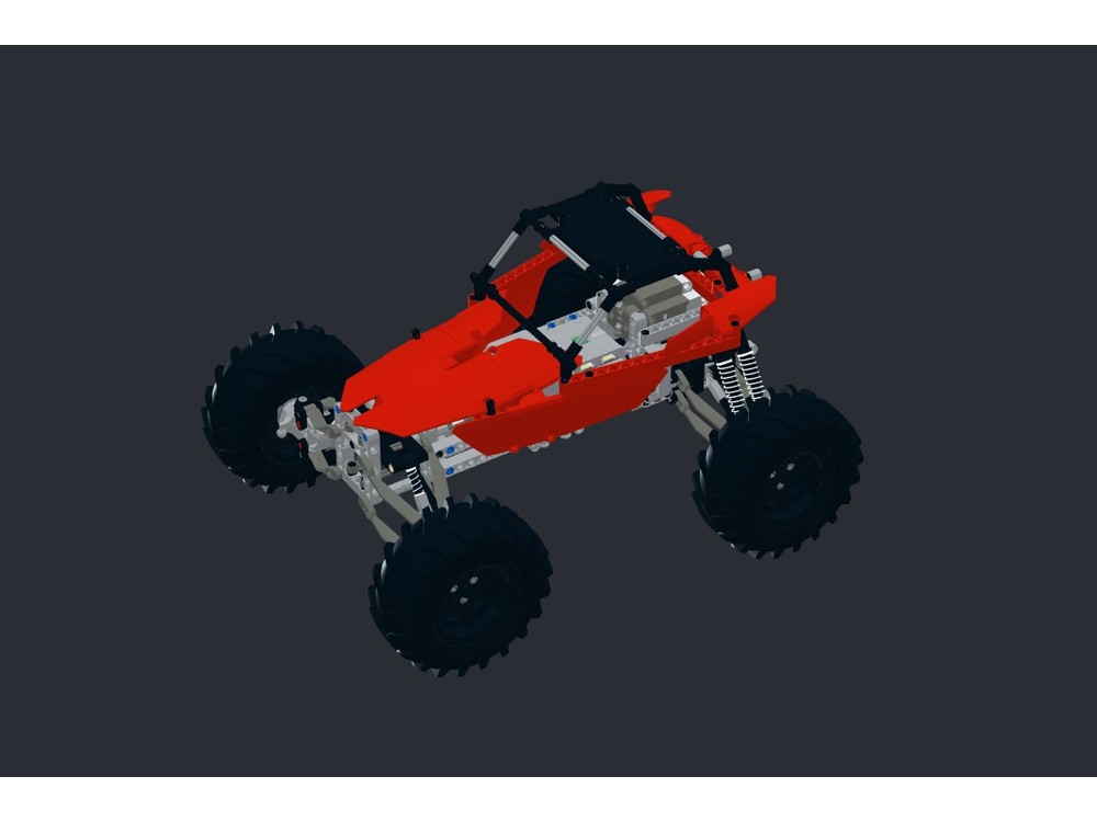 LEGO MOC Buggy Control+ by s90sml | Rebrickable - Build with LEGO