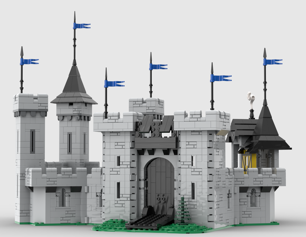 LEGO MOC-196239 Black Falcons Fortress by PantelisManthos | Rebrickable ...