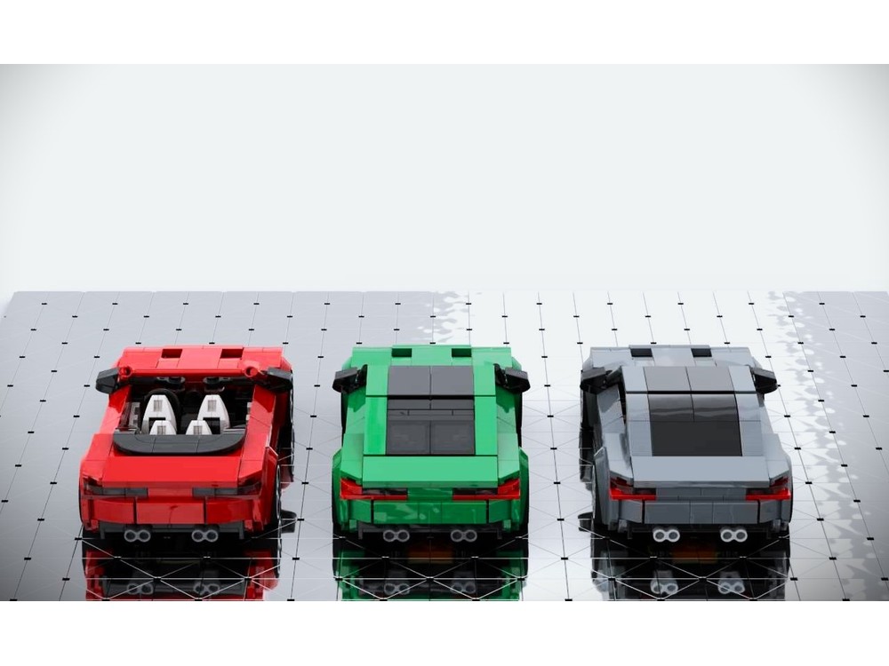 LEGO MOC BMW 3-pack: G80/G82/G83 by Sweeng | Rebrickable - Build with LEGO