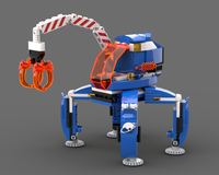 Arctic Ice Crawler in Ice Planet Colour Scheme