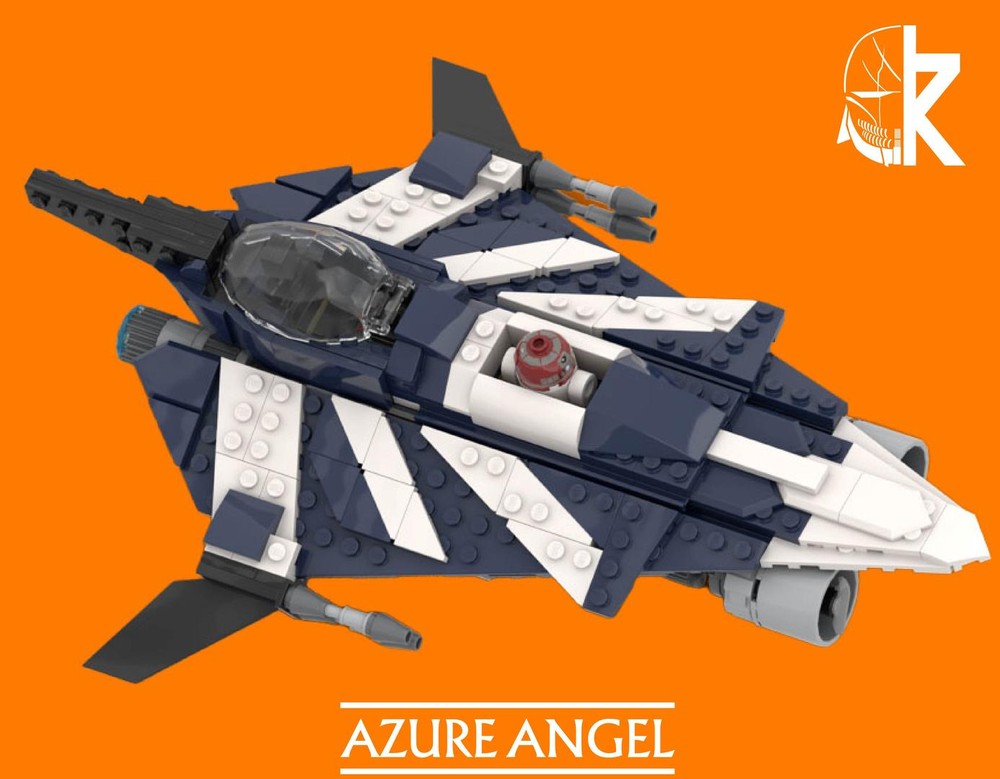 LEGO MOC-196296 Azure Angel (Clone Wars 2003) by TheKrokiet