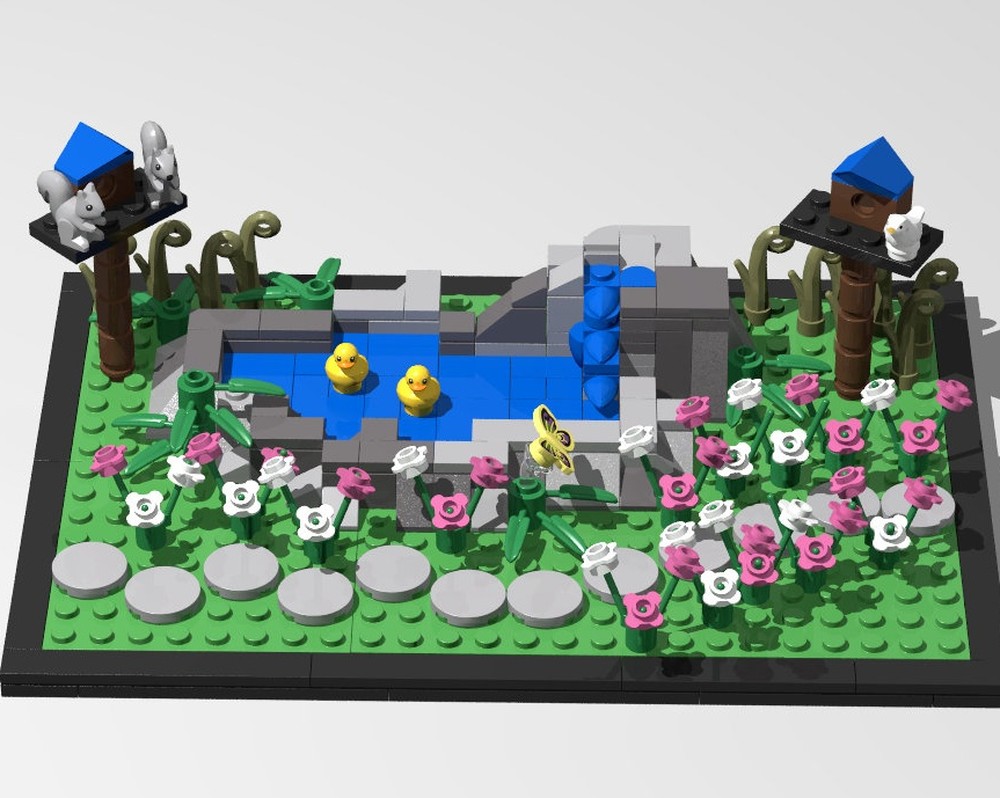 LEGO MOC garden by jgirden | Rebrickable - Build with LEGO