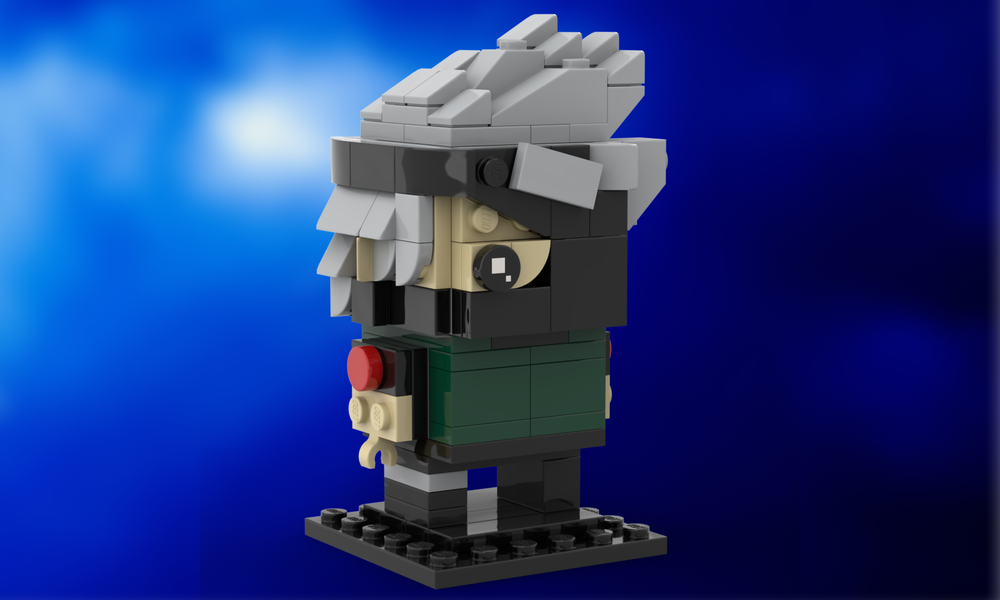 LEGO MOC Naruto: Kakashi Hatake by brick_millennial | Rebrickable ...