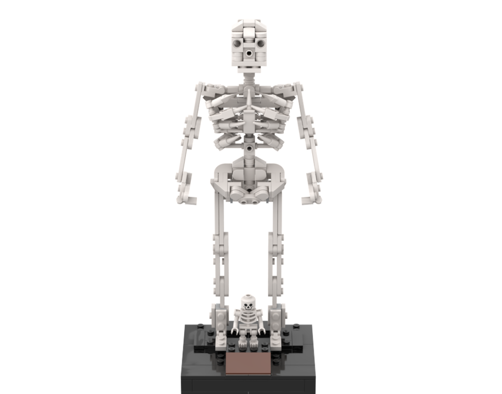 LEGO MOC-196424 21320 Human Skeleton by zengogobrick | Rebrickable