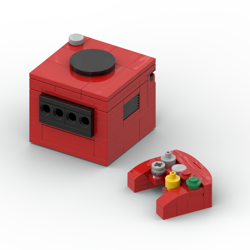 LEGO MOC GameCube (Customized Gundam Char) by nostalgics | Rebrickable ...