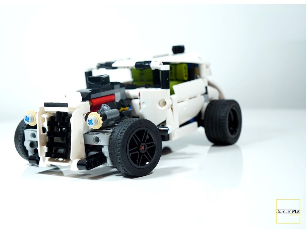 LEGO MOC 42184- Hot Rod by DamianPLE Technic Garage | Rebrickable