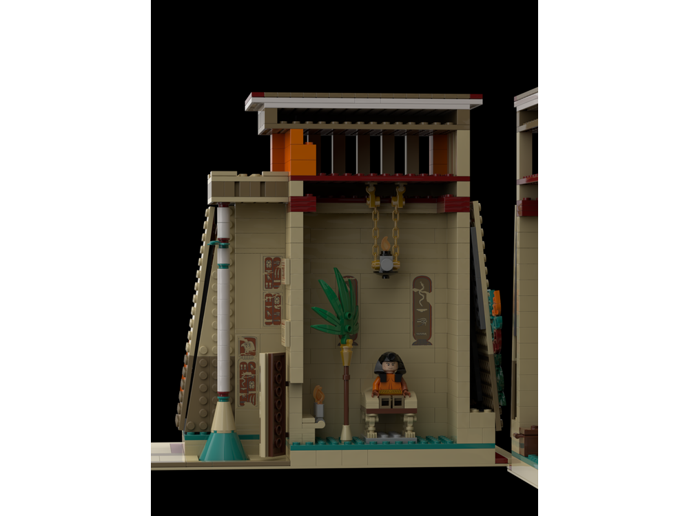 LEGO MOC-196568 Egyptian style - Seth Temple by Dor0thy6 | Rebrickable ...