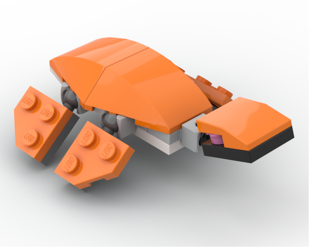 LEGO MOC-196601 Turtle and Fish (Mini-MOC) by RapidCheetah ...
